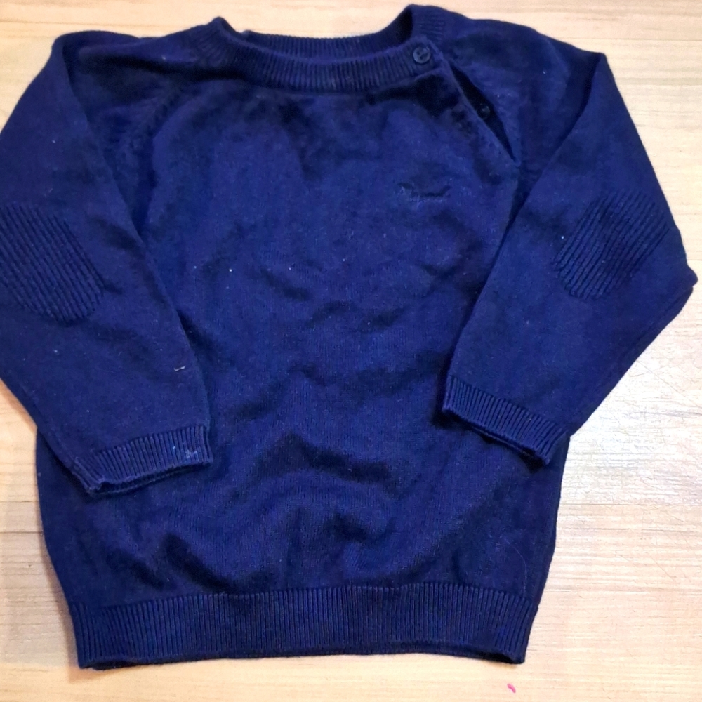 Mayoral Blue Baby Boy Sweater sz. 12M